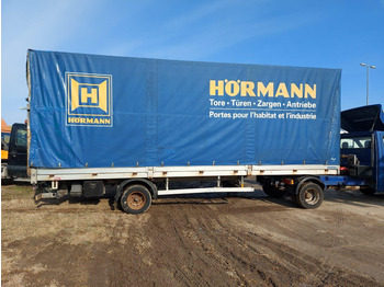 Curtainsider semi-trailer