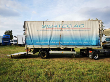 Curtainsider semi-trailer KRAPF BE Trailer Pritsche+Plane + LBW AHT1000 kg -: picture 2