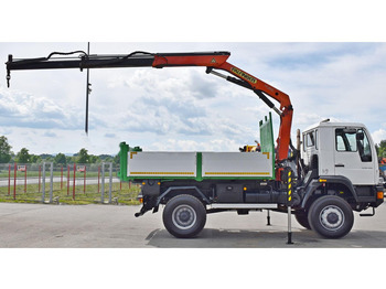 Tipper, Crane truck MAN LE 18.280 Kipper 3,70 m + PK 9501 /4x4: picture 5 Tipper, Crane truck MAN LE 18.280 Kipper 3,70 m + PK 9501 /4x4: picture 5