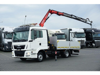 Dropside/ Flatbed truck MAN TGL 12.250