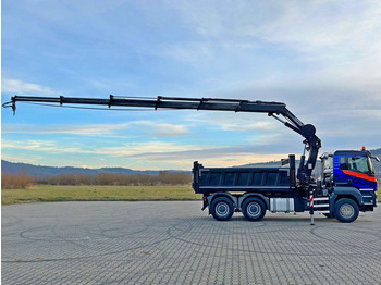 Tipper, Crane truck MAN TGS 33.480: picture 5