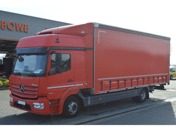 Curtainsider truck MERCEDES-BENZ Atego 824