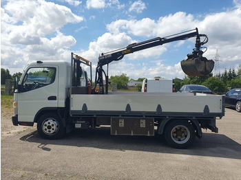 Dropside/ Flatbed truck, Crane truck Mitsubishi Fuso Canter 7C15 - Flatbed truck + crane: picture 4 Dropside/ Flatbed truck, Crane truck Mitsubishi Fuso Canter 7C15 - Flatbed truck + crane: picture 4