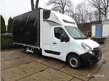 Curtain side van OPEL