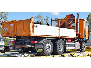 Tipper, Crane truck Renault C 380: picture 5