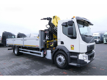Dropside/ Flatbed truck, Crane truck Volvo FE 280: picture 3 Dropside/ Flatbed truck, Crane truck Volvo FE 280: picture 3