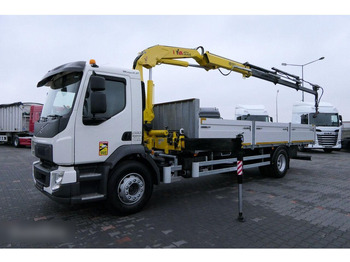Dropside/ Flatbed truck, Crane truck Volvo FE 280: picture 5 Dropside/ Flatbed truck, Crane truck Volvo FE 280: picture 5