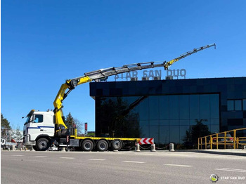 Crane truck Volvo  FH 520 8x4 HMF ODIN K6 EURO 5 FLY JIB Crane: picture 3