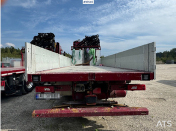Dropside/ Flatbed truck, Crane truck Scania R500: picture 4