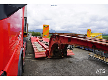 Low loader semi-trailer VANG