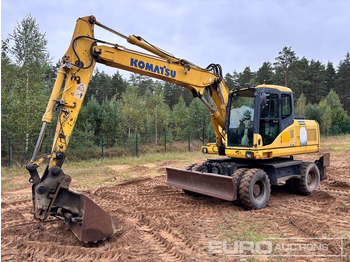 Wheel excavator KOMATSU PW160