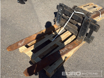Attachment for Forklift 47" Forks & Frame to Suit Forklift: picture 2