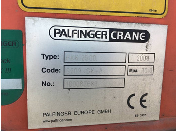 Loader crane for Truck Palfinger PKK12500: picture 3