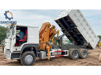 Crane truck SINOTRUK Howo 371 6x4 crane truck: picture 4