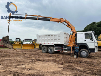 Crane truck SINOTRUK Howo 371 6x4 crane truck: picture 5