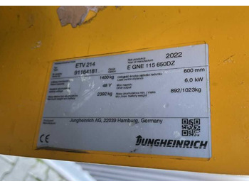 Reach truck Jungheinrich ETV214: picture 4 Reach truck Jungheinrich ETV214: picture 4