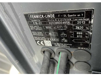 Electric forklift Linde E16-01: picture 4