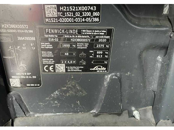 Electric forklift Linde E16-02: picture 4