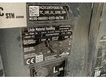 Diesel forklift Linde H60D-03: picture 4