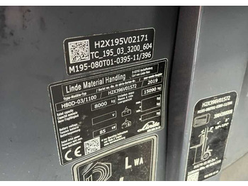 Diesel forklift Linde H80D-03/1100: picture 4
