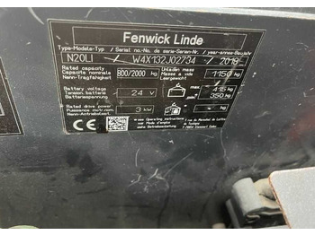 Order picker Linde N20LoL: picture 4