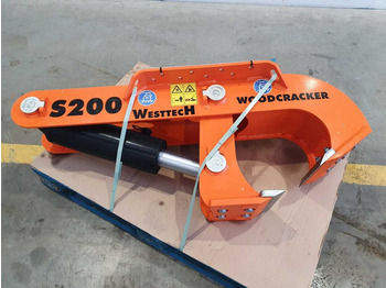 New Attachment for Forestry equipment Westtech Woodcracker S200 / Wurzelstockschere Westtech Woodcracker S200 / Wurzelstockschere: picture 2