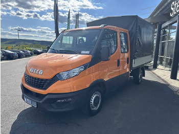 Curtain side van Iveco Daily 35S14 Pritsche+Plane *AHK*Ladekran*7-Sitze: picture 3