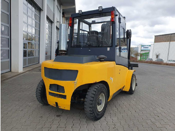 Diesel forklift Jungheinrich DFG 680 / 4.500mm / 2.413h / Zinkenverstellgerät: picture 4