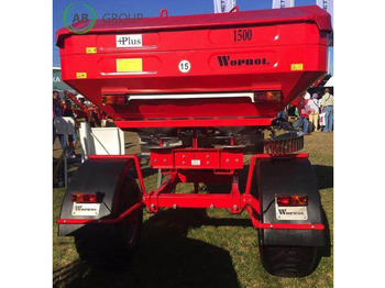 Fertilizer spreader Woprol rozsiewacz nawozów JUNIOR II MAX 1500, 1500 l z wó: picture 4