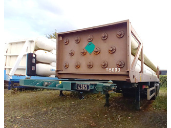 Tank semi-trailer FRUEHAUF Gas, compressed helium, hydrogen, Wasserstoff, 196 bar: picture 2