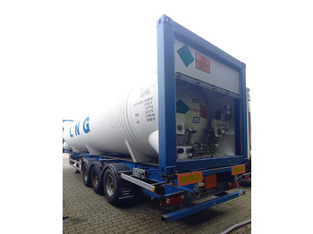 Tank semi-trailer Ziemann LNG Methan Gas Cryogenic tank container 40ft tank: picture 4