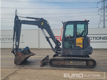 Mini excavator 2021 Volvo ECR58F: picture 2