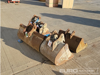 Bucket 36", 24", 18", 12", 10" Digging Bucket 30-40mm Pin to suit Mini Excavator: picture 5