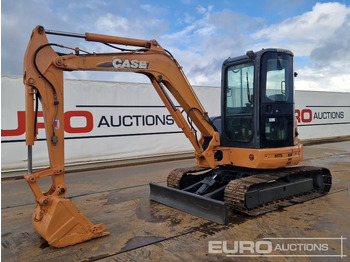 Mini excavator CASE