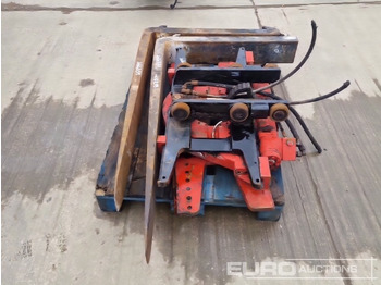 Material handling equipment Hydraulic Rotating Fork Carriage & Forks to suit Forklift: picture 2