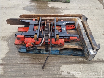 Material handling equipment Hydraulic Rotating Fork Carriage & Forks to suit Forklift: picture 4