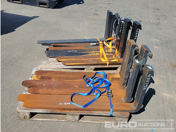 Material handling equipment Selection of Various Size Forks to suit Forklift (2 Pallets of): picture 2