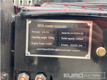 Mini excavator MIVA