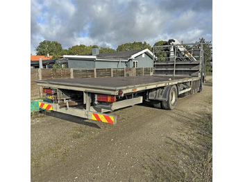 Dropside/ Flatbed truck, Crane truck Mercedes Atego 1524 LL: picture 4
