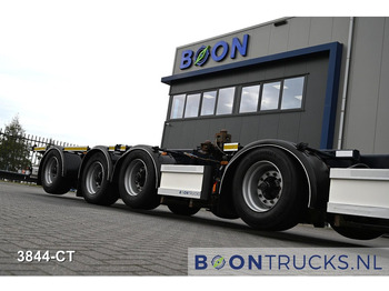 Container transporter/ Swap body semi-trailer D-Tec CT-53-04D COMBITRAILER | 2x20-30-40-45ft HC * 3x LIFT AXLE * 2x STEERING * NL TRAILER * LZV * APK 03-2026: picture 2