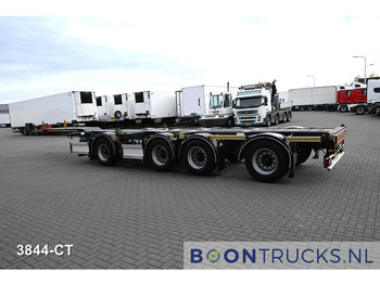 Container transporter/ Swap body semi-trailer D-Tec CT-53-04D COMBITRAILER | 2x20-30-40-45ft HC * 3x LIFT AXLE * 2x STEERING * NL TRAILER * LZV * APK 03-2026: picture 4