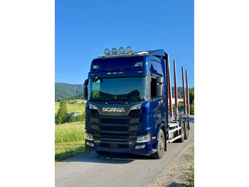 Log truck SCANIA
