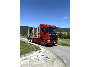 Log truck SCANIA R 520