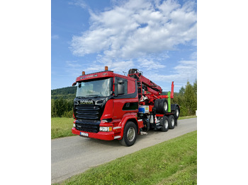 Log truck SCANIA R 580