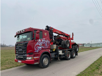 Log truck SCANIA R 620