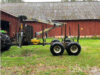 Forestry trailer Kesla 9T med kran Kesla 202T: picture 5