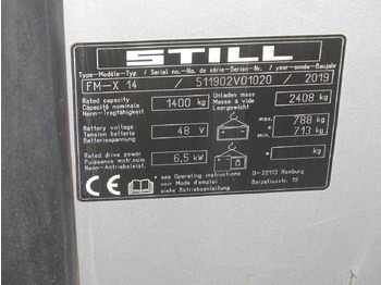 Reach truck Still FM-X14: picture 5 Reach truck Still FM-X14: picture 5