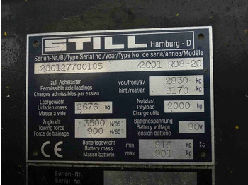 Tow tractor Still R08-20: picture 5