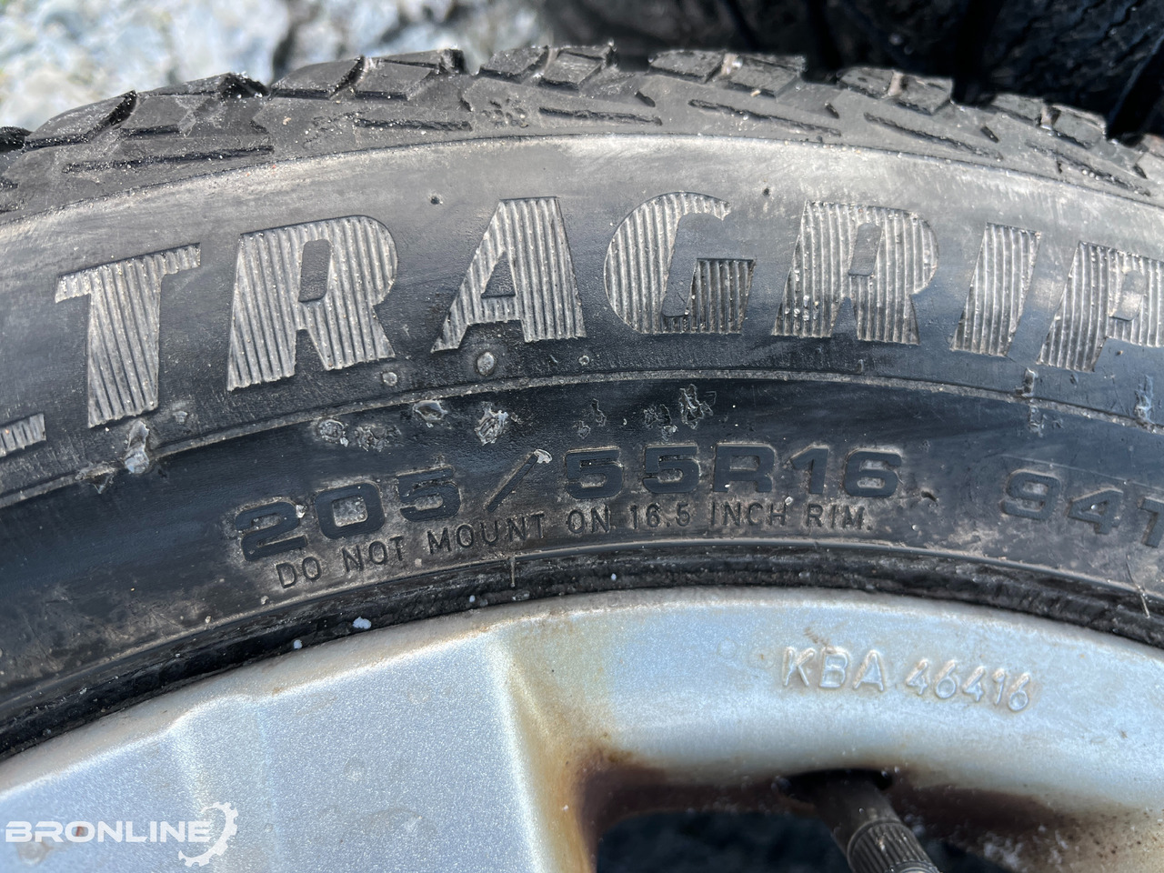 Veljekomplekt rehvidega M+S 205/55/R16 - Wheel and tire package for Van: picture 4 Veljekomplekt rehvidega M+S 205/55/R16 - Wheel and tire package for Van: picture 4