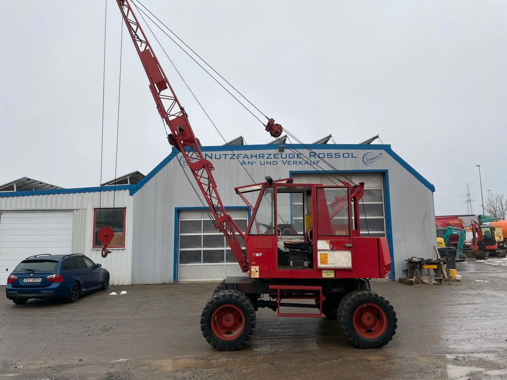 Fuchs F107 F 107 Seilbagger 9900 Kg Fuchs F107 F 107 Seilbagger 9900 Kg - Wheel excavator: picture 3 Fuchs F107 F 107 Seilbagger 9900 Kg Fuchs F107 F 107 Seilbagger 9900 Kg - Wheel excavator: picture 3